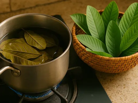 Cách uống nước lá ổi để giảm cân, giảm mỡ bụng: Bí quyết giản dị nhưng hiệu quả của nhiều phụ nữ Việt