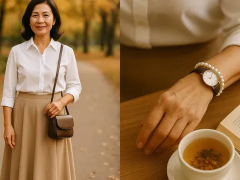 Phụ nữ sau 50 tuổi: Càng giản dị, càng toát lên vẻ đẹp thanh lịch và đẳng cấp
