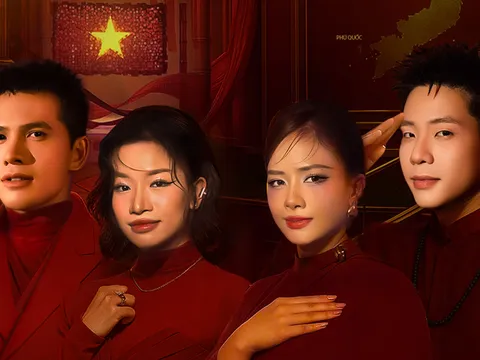 Quốc Thiên cùng 3 giọng ca vocalist đầy nội lực trong MV kết hợp AI "Kiếp sau vẫn là người Việt Nam”