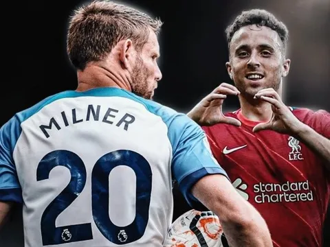 Milner đổi sang số 20 tại Brighton để tri ân Diogo Jota