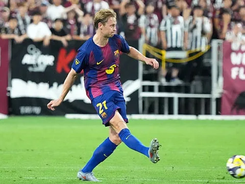 "Đòn bẩy" Frenkie de Jong: Giải pháp tài chính bất ngờ của Barcelona