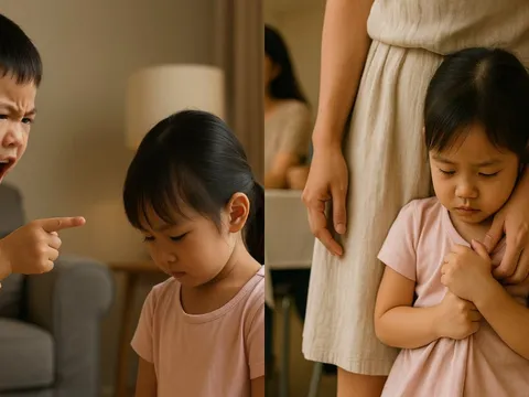 Con ở nhà thì hung hăng, ra ngoài lại nhút nhát: 3 lỗi dạy con cha mẹ Việt hay mắc phải