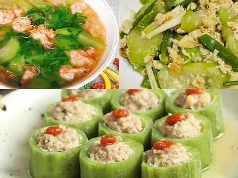 Mướp hương đang rộ mùa: Gợi ý 3 món ngon dễ làm, mát lòng ngày hè