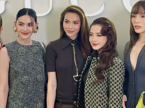Dàn hoa hậu, á hậu Việt ‘bùng nổ visual’ khi đọ nhan sắc cùng Mai Davika