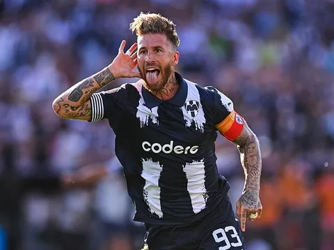 Sergio Ramos thực hiện thành công penalty, Monterrey thắng nghẹt thở tại Leagues Cup