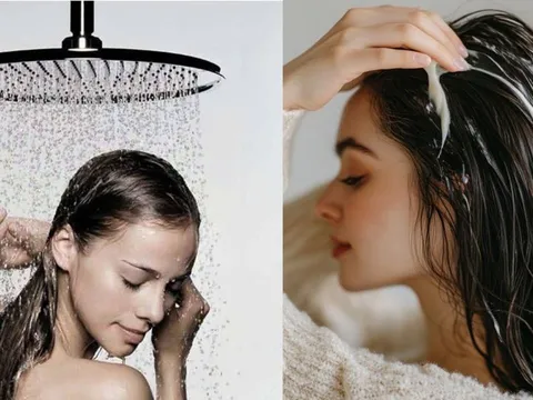 Gội đầu trước hay tắm trước thì tốt hơn cho sức khỏe? Nên thoa dầu gội vào tóc hay vào da đầu?
