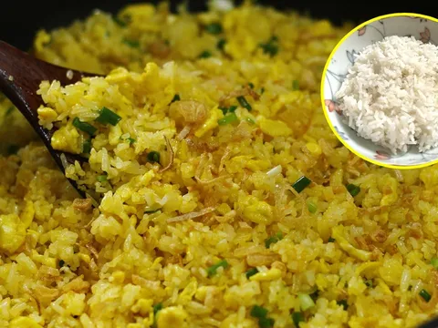 Vì rao rang cơm phải cùng cơm nguội mới ngon?