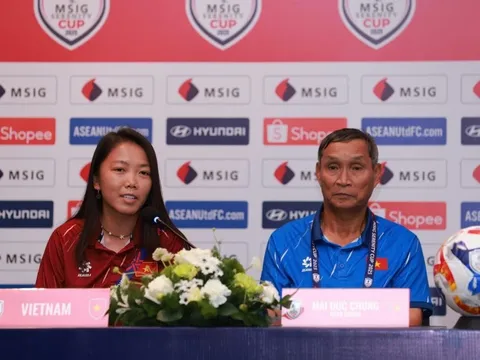 HLV Mai Đức Chung thận trọng, Huỳnh Như tự tin trước thềm AFF Cup nữ