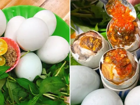 Phân biệt trứng vịt lộn già và non: Nhìn vào 1 điểm trên vỏ trứng để biết loại nào ngon