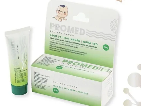 Thu hồi toàn quốc lô sản phẩm Gel ngừa sẹo dành cho trẻ vì vi phạm chất lượng
