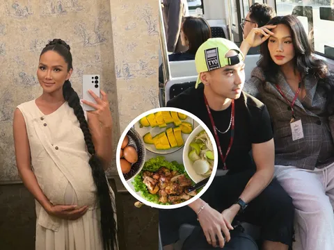H’Hen Niê phải bỏ hẳn một món khoái khẩu khi mang thai, được khen "bầu tam cá 3" mà vẫn gọn