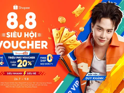 Shopee “Gom Hết” Dàn Sao Hội Tụ Tại Đại Tiệc Shopee Live 8.8