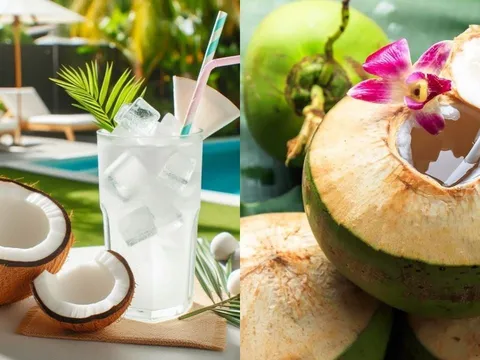 Nước dừa tốt nhưng những nhóm người này nên hạn chế
