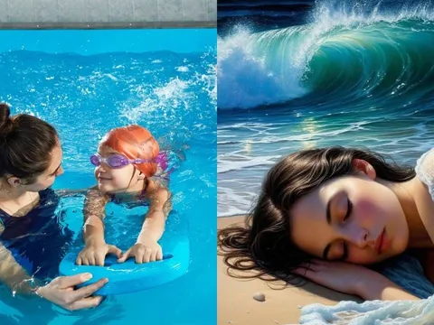 Vì sao không nên chọn Đồ Bơi màu Xanh hoặc Trắng, đừng chủ quan vì sự an toàn của bạn ở đó