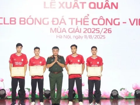 4 cầu thủ Viettel được Bộ Quốc phòng khen thưởng