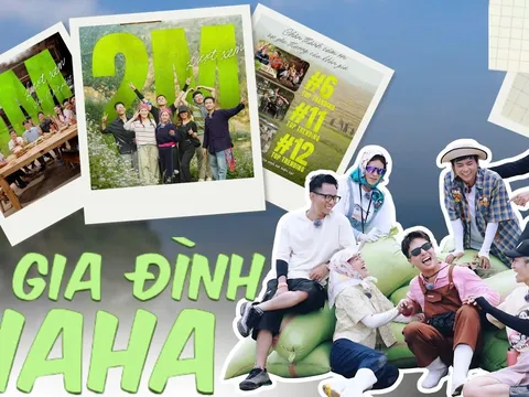 Dàn cast Gia Đình Haha hé lộ kỳ vọng và áp lực khi tham gia show thực tế “chill” giữa rừng chương trình kịch tính
