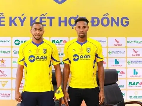V-League: SLNA chiêu mộ 2 tuyển thủ Trinidad & Tobago