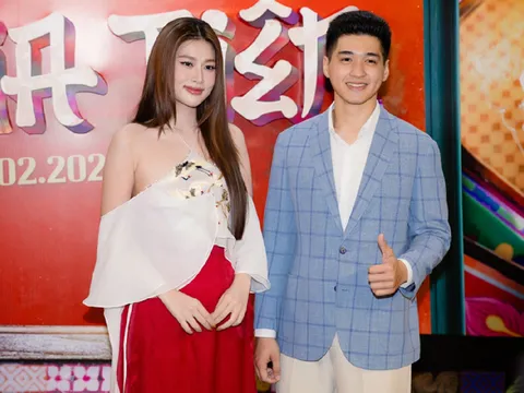 Bạn trai tin đồn Hoa hậu Đoàn Thiên Ân có phản ứng chú ý khi được hỏi về nàng Hậu
