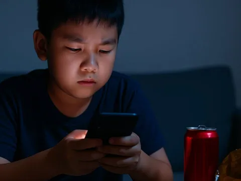 Trẻ xem điện thoại quá 3 giờ/ngày: Nguy cơ bệnh tim tăng 50%, cha mẹ đọc mà giật mình