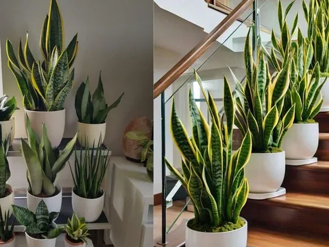 Vì sao nên trồng cây lưỡi hổ trong nhà, 1 chậu nhỏ 5 công dụng lớn, giàu nghèo đều nên trồng