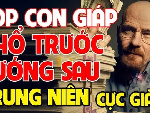 4 con giáp nam có số Khổ Trước Sướng Sau, phụ nữ khôn ngoan đừng vội chê chồng