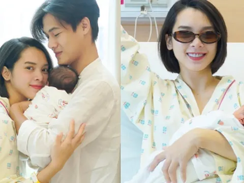 Quỳnh Lương chia sẻ hình ảnh rõ mặt em bé mới sinh nhưng vội xóa đi vì lý do này