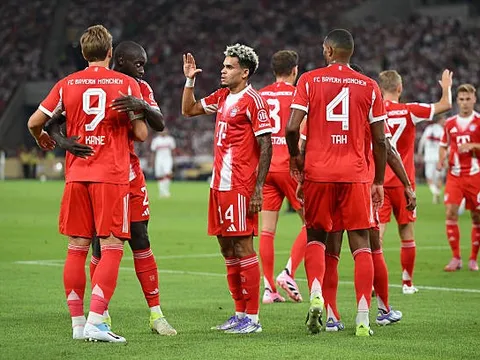 "Song sát" Kane - Diaz mang về Siêu cúp Đức cho Bayern Munich