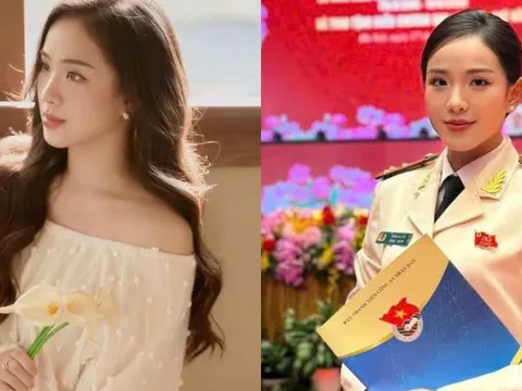 Hình ảnh đời thường của nữ Thượng úy Trần Hà My gây sốt mạng