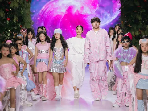 NTK Ada Anh Trương gây ấn tượng với bộ sưu tập “Pink League” tại Destination Runway Fashion Week 2025
