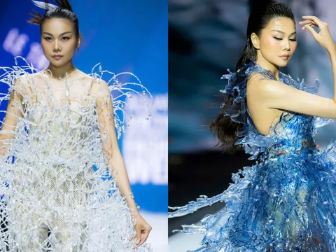 Thanh Hằng tiết lộ cách catwalk với váy nặng 50kg, truyền cảm hứng cho thí sinh Next Top Model 2025