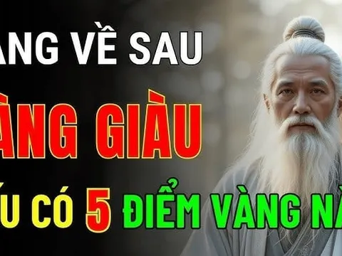5 kiểu người Phúc Sâu Mệnh Dày, càng già càng giàu
