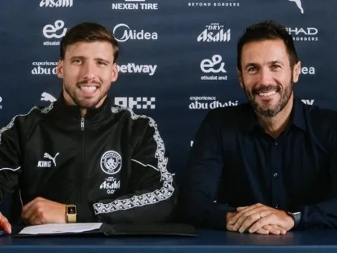 CHÍNH THỨC! Ruben Dias ký hợp đồng mới với Man City
