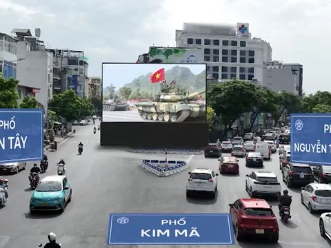 Chi tiết vị trí 22 Màn Hình để người dân xem trực tiếp Diễu Binh Diễu Hành A80