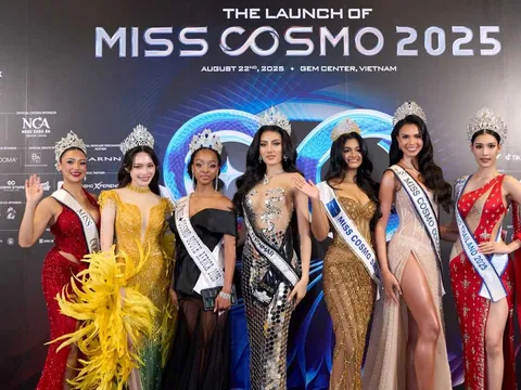 Miss Cosmo 2025 chính thức khởi động: Việt Nam lần thứ hai đăng cai, chung kết sẽ diễn ra tại tp.HCM