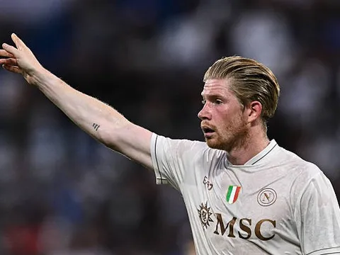Kevin De Bruyne: Màn ra mắt hoàn hảo và lời khẳng định đẳng cấp tại Napoli
