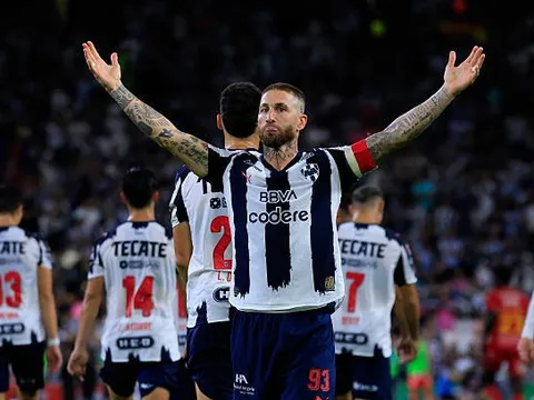 Sergio Ramos nổ súng trong chiến thắng hủy diệt của Monterrey