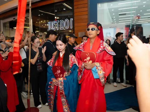 Khế Ước Bán Dâu “chơi lớn”, tái hiện lễ rước dâu cổ trang đậm màu sắc văn hoá và yếu tố tâm linh