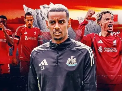Newcastle 2-3 Liverpool: Alexander Isak như bị lãng quên
