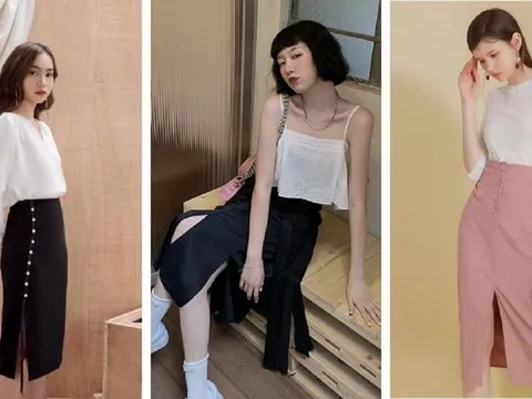 Bật mí 4 công thức mix váy xẻ tà quyến rũ đầy phong cách