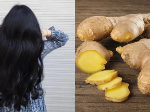 Cách gội đầu bằng nước gừng giúp giảm rụng tóc, tóc con mọc tua tủa