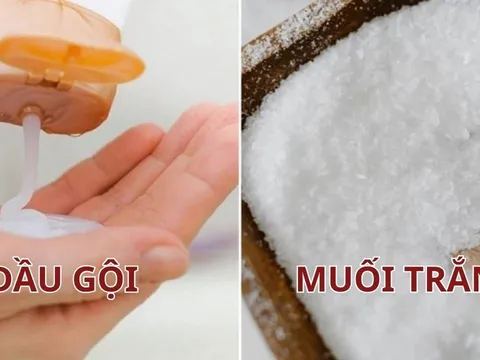 Trộn muối trắng với dầu gội: Công dụng tuyệt vời cho tóc cả nam và nữ đều thích