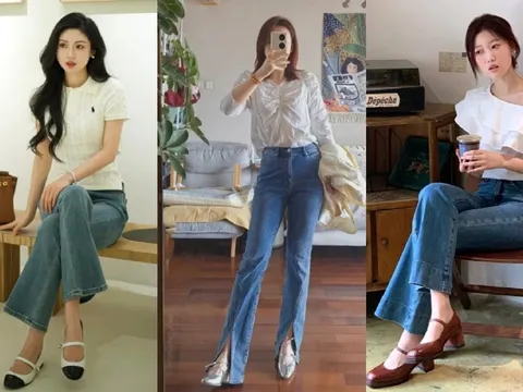 6 kiểu giày chân ái cộng điểm sang chảnh khi mix cùng quần jeans