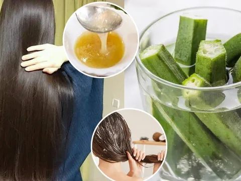 Cách dùng đậu bắp ngăn rụng tóc, để tóc con mọc lên tua tủa