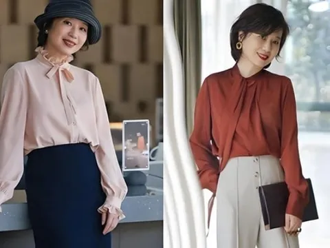 Đây chính là 2 kiểu áo là khắc tinh của chị em 40+