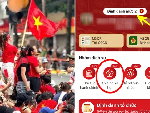 Không có tài khoản định danh điện tử cấp 2 có được đăng ký nhận 100.000 đồng dịp Quốc khánh 2/9 không?