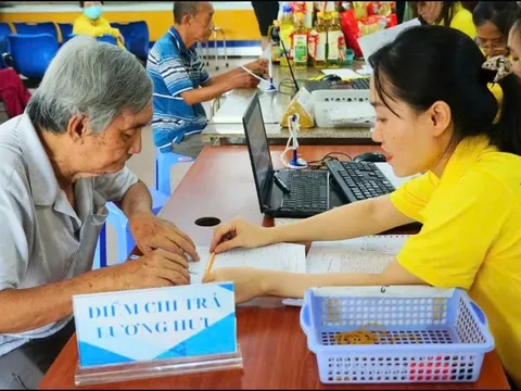 Lịch trả lương hưu tháng 9/2025