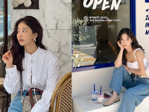 Mỹ nhân U45 xứ Hàn mách chị em cách lên đồ sáng màu chuẩn tinh tế, hack tuổi cực đỉnh