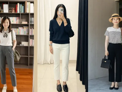 Quần ống côn – bí quyết giúp phụ nữ trưởng thành thanh lịch và sang hơn gấp bội