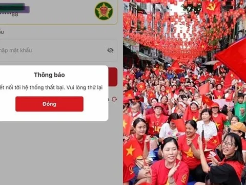 VNeID quá tải vì người dân truy cập nhận 100.000 đồng quà Quốc khánh