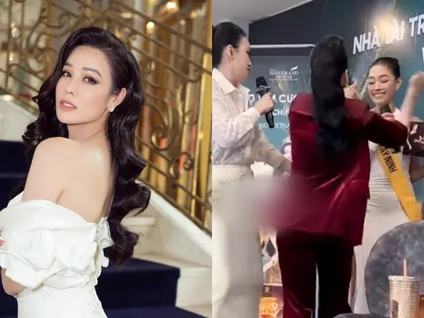 Nhật Kim Anh gây xôn xao khi hé lộ hậu trường “tát gió” tại Miss Grand Vietnam 2025